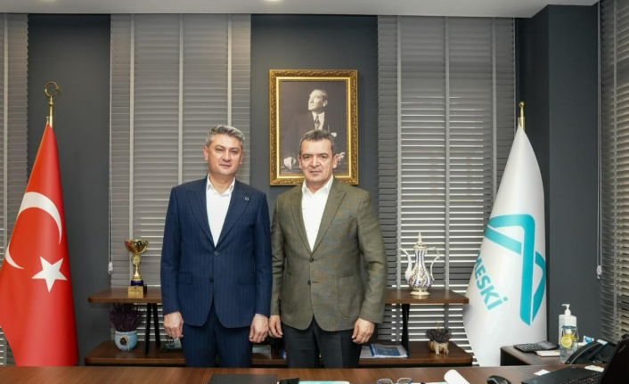 Başkan Kılıçarpa’dan MESKİ Genel Müdürü Özdemir’e Hayırlı Olsun Ziyareti