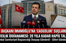 İBB Başkanı Ekrem İmamoğlu ve Ekibine "Casusluk" Suçlaması: 20 Yıla Kadar Hapis İstemi