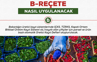 B-Reçete Sistemi Devrimi Başladı: Tarım İlaçları...