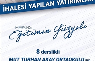 Mersin Mut'ta Eğitime Dev Yatırım: Turhan...