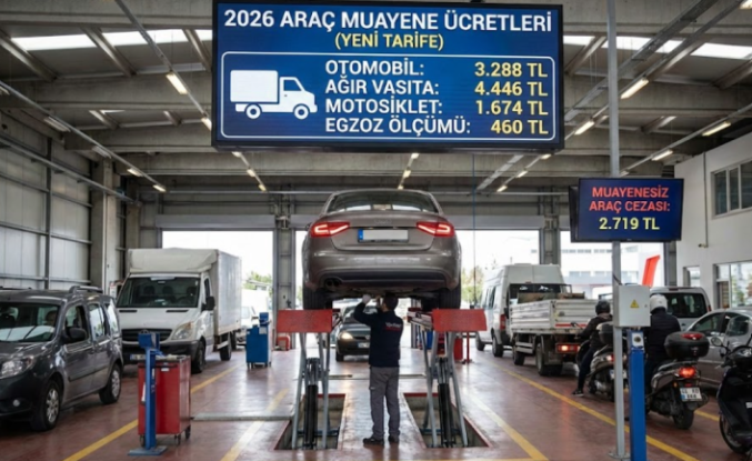 2026 Araç Muayene Ücretleri Ne Kadar Oldu?