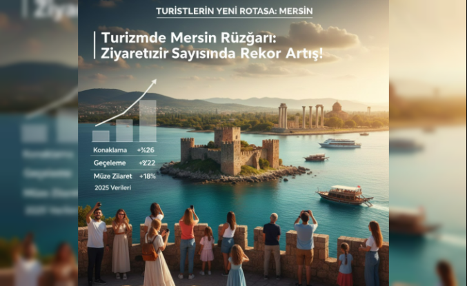 Turizmde Mersin Rüzgarı: Ziyaretçi Sayısında Rekor Artış!