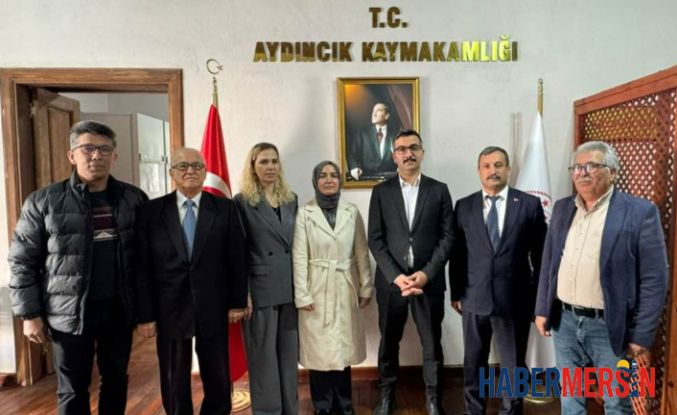 GÜL-AY-DER Heyetinden Aydıncık Kaymakamı Mehmet Çelik’e Ziyaret: Masada Üniversite ve Sosyal Projeler Var