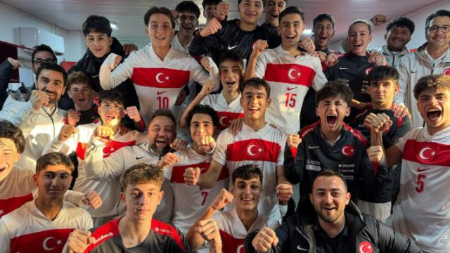 U15 Millî Takımımızdan Kuzey Makedonya'da Galibiyet!