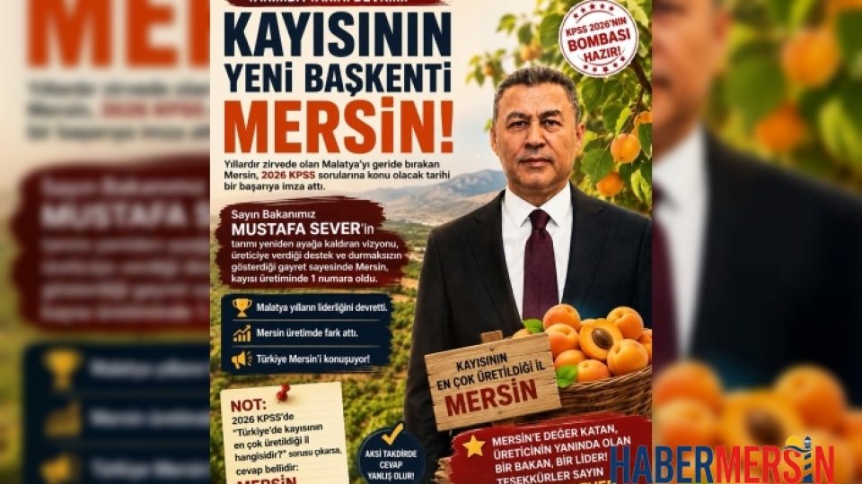 Mersin Kayısıda Malatya’yı Geçti mi? "KPSS Kaynakları Güncellensin" Paylaşımı Gündem Oldu!