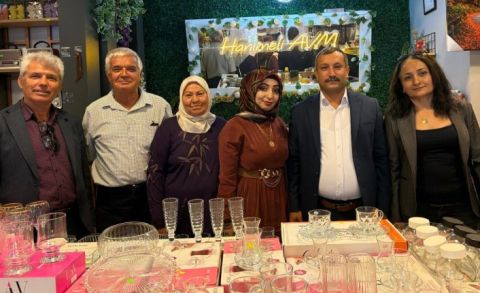 GÜL-AY-DER’den Mut’ta Dayanışma Ziyareti: Hanımeli Hediyelik Eşya’ya Hayırlı Olsun Ziyareti